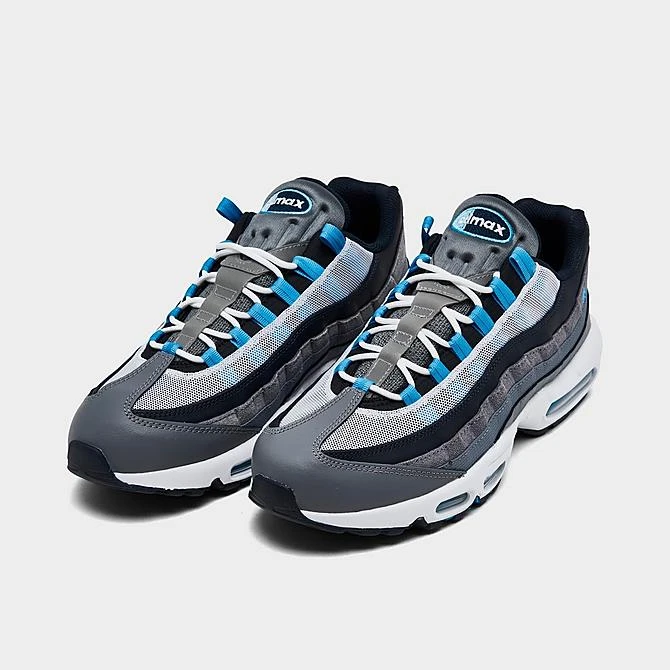 Men's Nike Air Max 95 Casual Shoes Cool Grey/University Blue/Dark Obsidian - DM0011 003 4 Men's Nike Air Max 95 Casual Shoes Cool Grey/University Blue/Dark Obsidian - DM0011 003 - Image 2