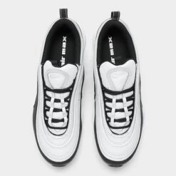 Men's Nike Air Max 97 SE Casual Shoes Black/White/Reflective Silver - DM0027 001 12 Men's Nike Air Max 97 SE Casual Shoes Black/White/Reflective Silver - DM0027 001 -Stealth Fit Shop DM0027 001 P5
