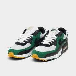 Men's Nike Air Max 90 Casual Shoes Pure Platinum/Gorge Green/University Gold/Black - DM0029 004 -Stealth Fit Shop DM0029 004 P2