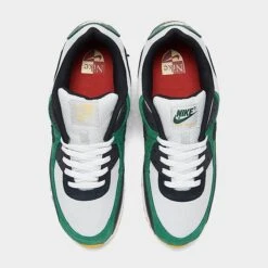Men's Nike Air Max 90 Casual Shoes Pure Platinum/Gorge Green/University Gold/Black - DM0029 004 -Stealth Fit Shop DM0029 004 P5