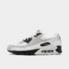 Men's Nike Air Max 90 Casual Shoes White/Pure Platinum/Black/Hot Curry - DM0029 100 -Stealth Fit Shop DM0029 100 P1