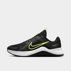 Men's Nike MC Trainer 2 Training Shoes Black/Volt/Black - DM0823 002