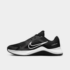 Men's Nike MC Trainer 2 Training Shoes Black/Black/White - DM0823 003