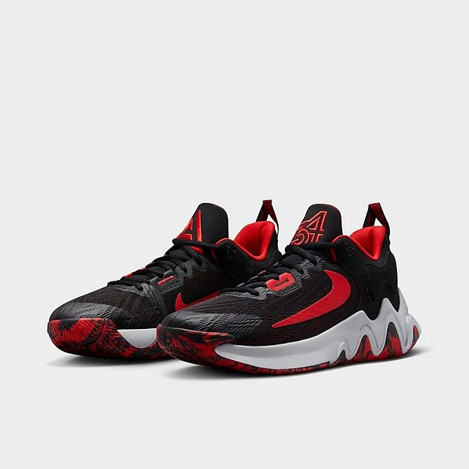 Nike Giannis Immortality 2 Basketball Shoes Black/Wolf Grey/University Red - DM0825 005 4 Nike Giannis Immortality 2 Basketball Shoes Black/Wolf Grey/University Red - DM0825 005 - Image 2