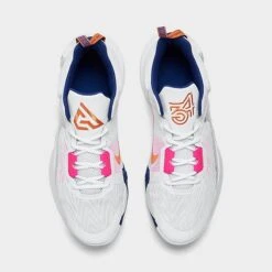 Nike Giannis Immortality 2 Basketball Shoes White/Metallic Silver/Deep Royal Blue/Pink - DM0825 102 12 Nike Giannis Immortality 2 Basketball Shoes White/Metallic Silver/Deep Royal Blue/Pink - DM0825 102 -Stealth Fit Shop DM0825 102 P5