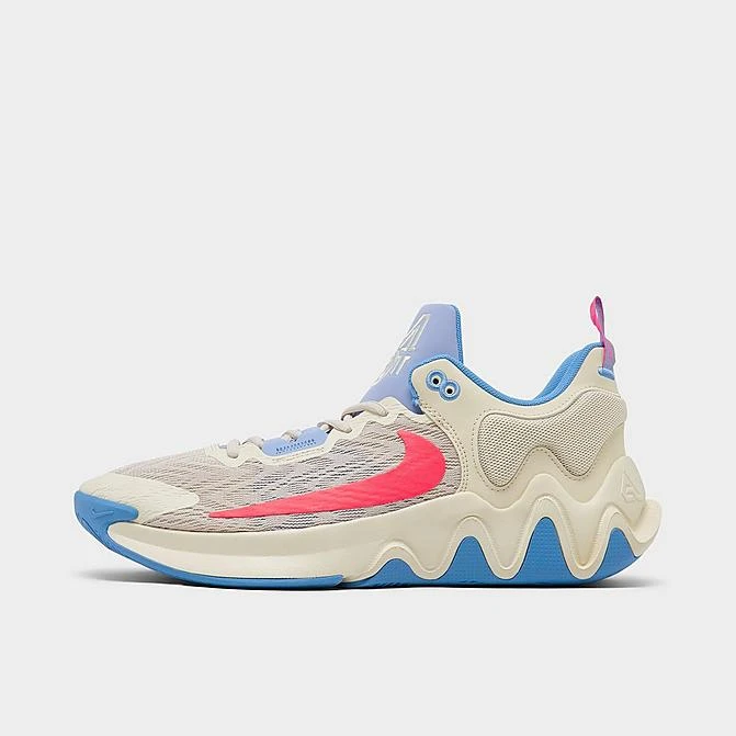 Nike Giannis Immortality 2 Basketball Shoes Coconut Milk/University Blue/Light Orewood Brown/Hot Punch - DM0825 103 3 Nike Giannis Immortality 2 Basketball Shoes Coconut Milk/University Blue/Light Orewood Brown/Hot Punch - DM0825 103