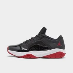 Nike Air Jordan 11 CMFT Low Casual Shoes Black/Red - DM0844 005