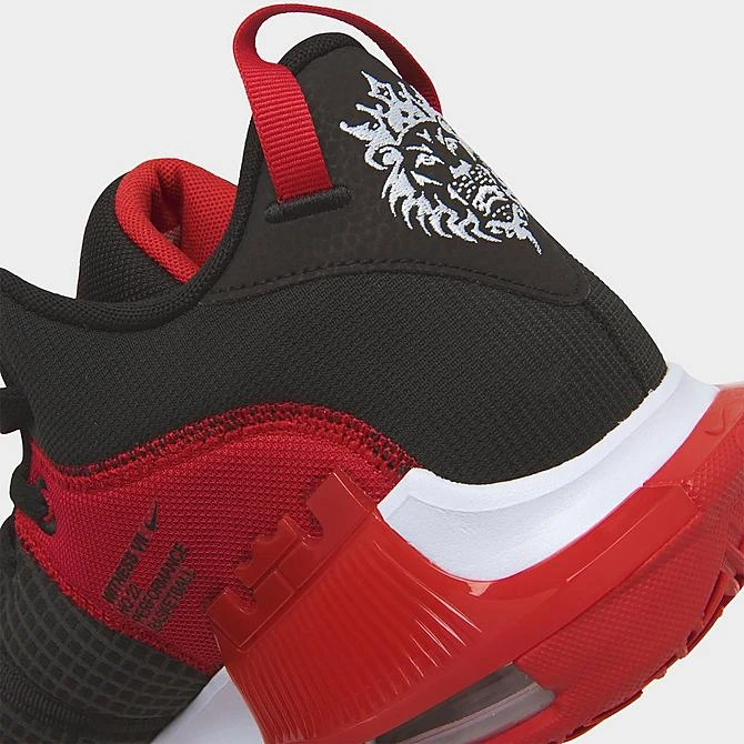 Nike LeBron Witness 7 Basketball Shoes Black/White/University Red - DM1123 005 5 Nike LeBron Witness 7 Basketball Shoes Black/White/University Red - DM1123 005 - Image 3