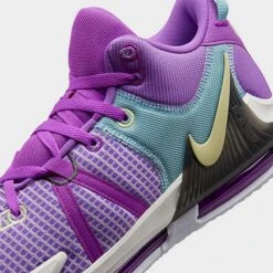 Nike LeBron Witness 7 Basketball Shoes Fuchsia Dream/Sail/White/Citron Tint - DM1123 500 -Stealth Fit Shop DM1123 500 P3