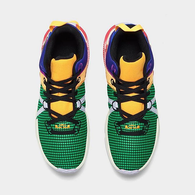 Nike LeBron Witness 7 Basketball Shoes Vivid Purple/Sea Coral/Oxygen Purple/Black - DM1123 501 7 Nike LeBron Witness 7 Basketball Shoes Vivid Purple/Sea Coral/Oxygen Purple/Black - DM1123 501 - Image 5