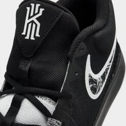 Nike Kyrie Flytrap 6 Basketball Shoes Black/White/Iron Grey - DM1125 001 -Stealth Fit Shop DM1125 001 P3