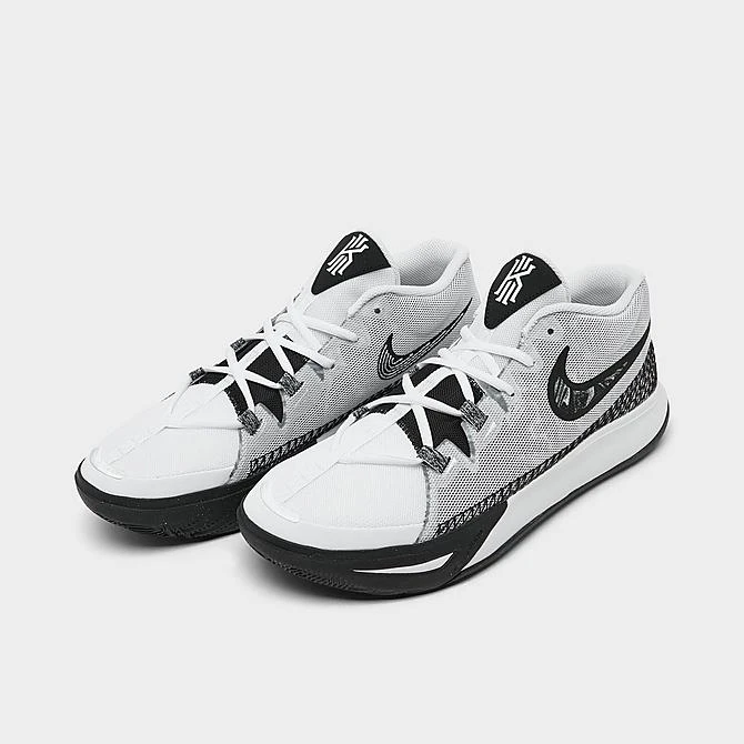 Nike Kyrie Flytrap 6 Basketball Shoes White/White/Black - DM1125 101 4 Nike Kyrie Flytrap 6 Basketball Shoes White/White/Black - DM1125 101 - Image 2