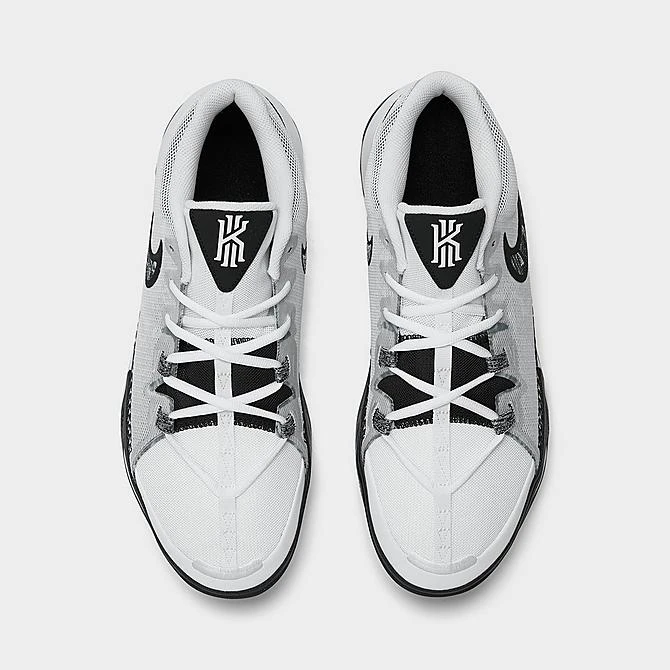 Nike Kyrie Flytrap 6 Basketball Shoes White/White/Black - DM1125 101 7 Nike Kyrie Flytrap 6 Basketball Shoes White/White/Black - DM1125 101 - Image 5