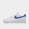 Men's Nike Air Force 1 Low Casual Shoes White/White/Game Royal - DM2845 100 2 Men's Nike Air Force 1 Low Casual Shoes White/White/Game Royal - DM2845 100 -Stealth Fit Shop DM2845 100 P1