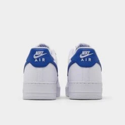 Men's Nike Air Force 1 Low Casual Shoes White/White/Game Royal - DM2845 100 11 Men's Nike Air Force 1 Low Casual Shoes White/White/Game Royal - DM2845 100 -Stealth Fit Shop DM2845 100 P4
