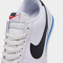 Men's Nike Cortez Casual Shoes White/Black/Light Photo Blue/Sail - DM4044 100 -Stealth Fit Shop DM4044 100 P3