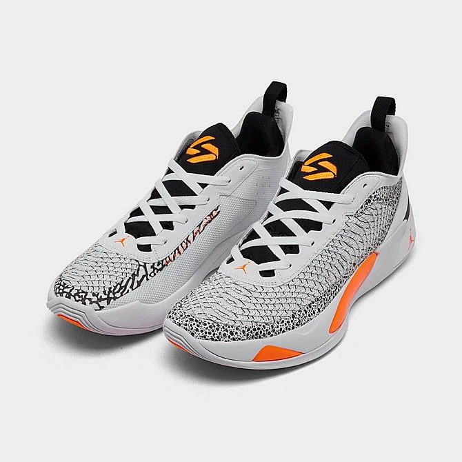 Nike Jordan Luka 1 Basketball Shoes White/Total Orange/Black - DN1772 108 4 Nike Jordan Luka 1 Basketball Shoes White/Total Orange/Black - DN1772 108 - Image 2