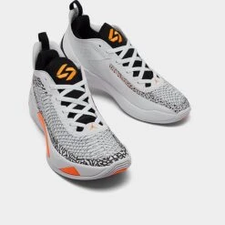 Nike Jordan Luka 1 Basketball Shoes White/Total Orange/Black - DN1772 108 10 Nike Jordan Luka 1 Basketball Shoes White/Total Orange/Black - DN1772 108 -Stealth Fit Shop DN1772 108 P3