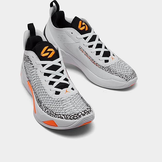 Nike Jordan Luka 1 Basketball Shoes White/Total Orange/Black - DN1772 108 5 Nike Jordan Luka 1 Basketball Shoes White/Total Orange/Black - DN1772 108 - Image 3