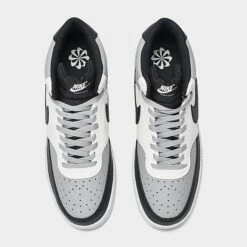 Men's Nike Court Vision Mid Next Nature Casual Shoes Light Smoke Grey/Black/Sail - DN3577 002 12 Men's Nike Court Vision Mid Next Nature Casual Shoes Light Smoke Grey/Black/Sail - DN3577 002 -Stealth Fit Shop DN3577 002 P5