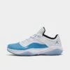 Nike Air Jordan 11 CMFT Low Casual Shoes White/University Blue/Black - DN4180 114 -Stealth Fit Shop DN4180 114 P1