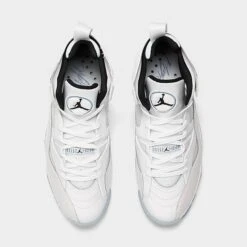 Nike Men's Jordan Jumpman Two Trey Basketball Shoes White/Black/University Blue - DO1925 104 12 Nike Men's Jordan Jumpman Two Trey Basketball Shoes White/Black/University Blue - DO1925 104 -Stealth Fit Shop DO1925 104 P5