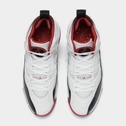 Nike Men's Jordan Jumpman Two Trey Basketball Shoes White/Black/Gym Red - DO1925 106 -Stealth Fit Shop DO1925 106 P5