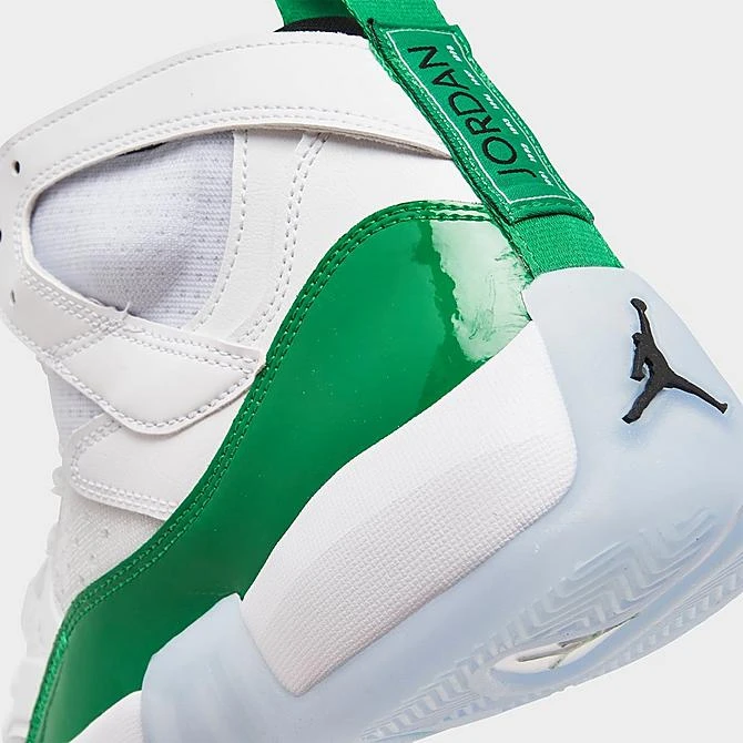 Nike Men's Jordan Jumpman Two Trey Basketball Shoes White/Lucky Green/Black - DO1925 130 5 Nike Men's Jordan Jumpman Two Trey Basketball Shoes White/Lucky Green/Black - DO1925 130 - Image 3