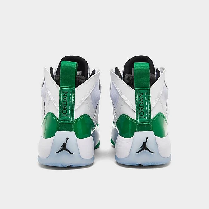 Nike Men's Jordan Jumpman Two Trey Basketball Shoes White/Lucky Green/Black - DO1925 130 6 Nike Men's Jordan Jumpman Two Trey Basketball Shoes White/Lucky Green/Black - DO1925 130 - Image 4
