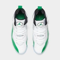 Nike Men's Jordan Jumpman Two Trey Basketball Shoes White/Lucky Green/Black - DO1925 130 12 Nike Men's Jordan Jumpman Two Trey Basketball Shoes White/Lucky Green/Black - DO1925 130 -Stealth Fit Shop DO1925 130 P5