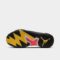 Nike Jordan One Take 4 Basketball Shoes Tour Yellow/Black/Black/White - DO7193 700 -Stealth Fit Shop DO7193 700 P6