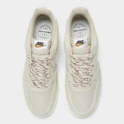 Men's Nike Air Force 1 '07 LV8 Certified Fresh Casual Shoes Rattan/Sail/Rattan/Alpha Orange - DO9801 200 -Stealth Fit Shop DO9801 200 P5