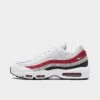 Men's Nike Air Max 95 Essential Casual Shoes Black/White/Varsity Red/Particle Grey - DQ3430 001 -Stealth Fit Shop DQ3430 001 P1