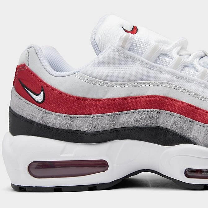 Men's Nike Air Max 95 Essential Casual Shoes Black/White/Varsity Red/Particle Grey - DQ3430 001 5 Men's Nike Air Max 95 Essential Casual Shoes Black/White/Varsity Red/Particle Grey - DQ3430 001 - Image 3