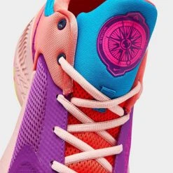 Nike Zoom Freak 4 Basketball Shoes Vivid Purple/Laser Blue/Hyper Pink - DQ3824 500 -Stealth Fit Shop DQ3824 500 P3