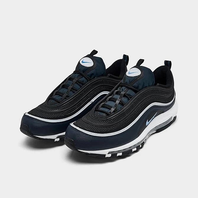 Men's Nike Air Max 97 Casual Shoes Black/Dark Obsidian/Pure Platinum/University Blue - DQ3955 001 4 Men's Nike Air Max 97 Casual Shoes Black/Dark Obsidian/Pure Platinum/University Blue - DQ3955 001 - Image 2