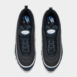 Men's Nike Air Max 97 Casual Shoes Black/Dark Obsidian/Pure Platinum/University Blue - DQ3955 001 12 Men's Nike Air Max 97 Casual Shoes Black/Dark Obsidian/Pure Platinum/University Blue - DQ3955 001 -Stealth Fit Shop DQ3955 001 P5