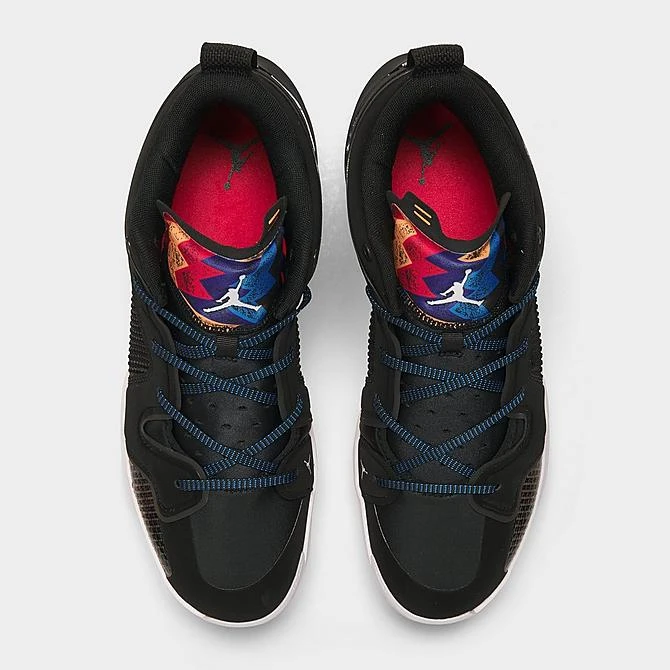 Nike Air Jordan XXXVII Low Basketball Shoes Black/University Red/Bright Concord/White - DQ4122 061 7 Nike Air Jordan XXXVII Low Basketball Shoes Black/University Red/Bright Concord/White - DQ4122 061 - Image 5