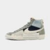 Men's Nike Blazer Mid Pro Club Casual Shoes Mica Green/Light Bone/Midnight Navy - DQ7673 300 -Stealth Fit Shop DQ7673 300 P1
