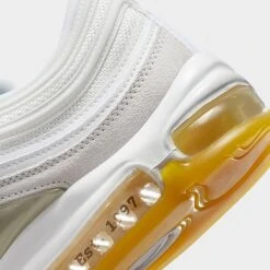 Men's Nike Air Max 97 SE Casual Shoes White/Black/Summit White/Lemon Wash - DQ8961 100 -Stealth Fit Shop DQ8961 100 P3