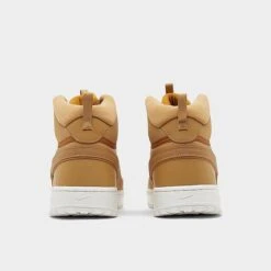 Men's Nike Court Vision Mid Winterized Casual Shoes Elemental Gold/Sail/Desert Ochre/Elemental Gold - DR7882 700 -Stealth Fit Shop DR7882 700 P4