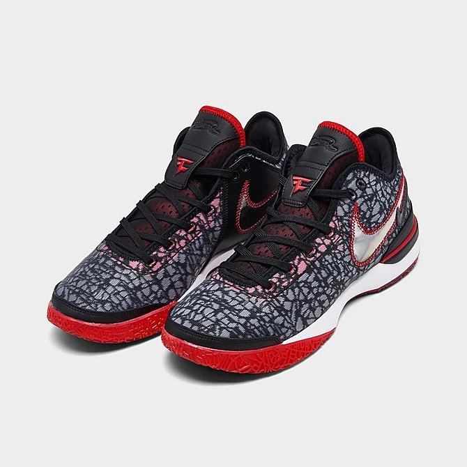 Nike Zoom LeBron NXXT Gen Basketball Shoes Black/White/Black/University Red - DR8784 001 4 Nike Zoom LeBron NXXT Gen Basketball Shoes Black/White/Black/University Red - DR8784 001 - Image 2