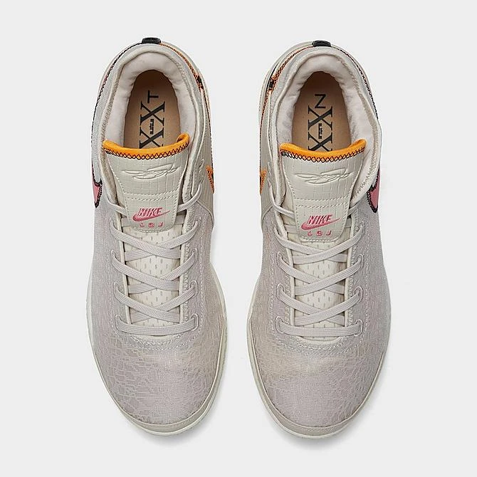 Nike Zoom LeBron NXXT Gen Basketball Shoes Light Orewood Brown/Sesame/Sail/Coral Chalk - DR8784 100 7 Nike Zoom LeBron NXXT Gen Basketball Shoes Light Orewood Brown/Sesame/Sail/Coral Chalk - DR8784 100 - Image 5