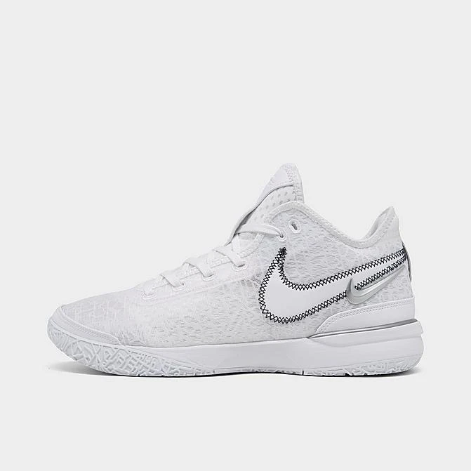Nike Zoom LeBron NXXT Gen Basketball Shoes White/Metallic Silver/Black - DR8784 101 3 Nike Zoom LeBron NXXT Gen Basketball Shoes White/Metallic Silver/Black - DR8784 101