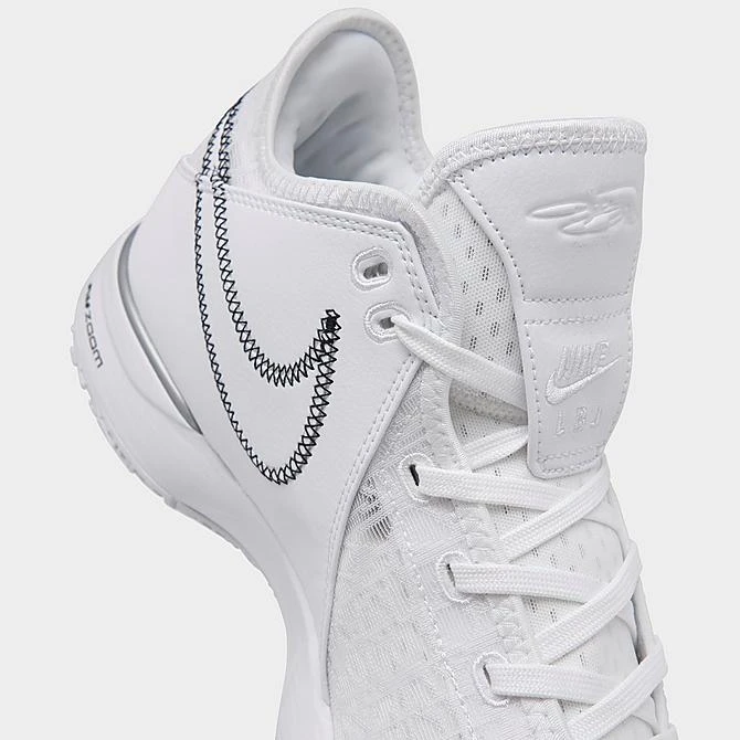 Nike Zoom LeBron NXXT Gen Basketball Shoes White/Metallic Silver/Black - DR8784 101 5 Nike Zoom LeBron NXXT Gen Basketball Shoes White/Metallic Silver/Black - DR8784 101 - Image 3