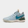 Nike Zoom LeBron NXXT Gen Basketball Shoes Blue Tint/Guava Ice/Medium Olive/Teal Nebula - DR8784 400 -Stealth Fit Shop DR8784 400 P1