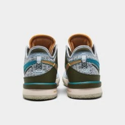 Nike Zoom LeBron NXXT Gen Basketball Shoes Blue Tint/Guava Ice/Medium Olive/Teal Nebula - DR8784 400 11 Nike Zoom LeBron NXXT Gen Basketball Shoes Blue Tint/Guava Ice/Medium Olive/Teal Nebula - DR8784 400 -Stealth Fit Shop DR8784 400 P4