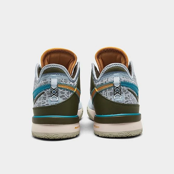 Nike Zoom LeBron NXXT Gen Basketball Shoes Blue Tint/Guava Ice/Medium Olive/Teal Nebula - DR8784 400 6 Nike Zoom LeBron NXXT Gen Basketball Shoes Blue Tint/Guava Ice/Medium Olive/Teal Nebula - DR8784 400 - Image 4