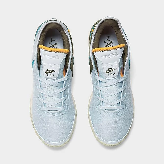 Nike Zoom LeBron NXXT Gen Basketball Shoes Blue Tint/Guava Ice/Medium Olive/Teal Nebula - DR8784 400 7 Nike Zoom LeBron NXXT Gen Basketball Shoes Blue Tint/Guava Ice/Medium Olive/Teal Nebula - DR8784 400 - Image 5