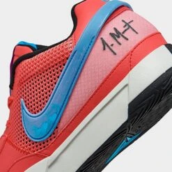 Nike Ja 1 Basketball Shoes Ember Glow/Blue Lightning/Light Silver - DR8785 800 -Stealth Fit Shop DR8785 800 P3